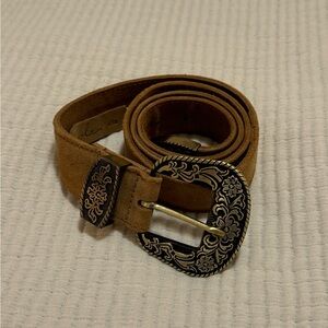 Free People Black Rock Western Belt